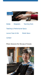Mobile Screenshot of dardenburnspiano.com